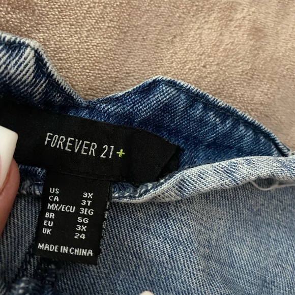 Denim Mini Skirt  (BUNDLE & SAVE 15% OFF) - Picture 2 of 2